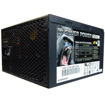 650w Silverpower SP-SS650HT "Green Power" 80 Plus Certified,Intel ATX 12V, 6×Serial ATA 