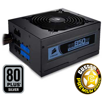 850W Corsair CMPSU-850HXUK, ATX, EPS12V, Modular, UK Version - 7 Year Warranty