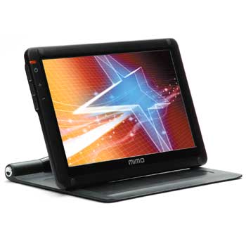 7" Nanovision MIMO UM-720S Touch Screen, Black Widescreen Mini Swivel LCD, 800x480, 350 cd/m², 400:1