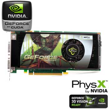 512MB XFX 9600 GT, PCI-E 2.0(x16), Mem 1400MHz GDDR3, GPU 600MHz, 64 Cores, DL DVI-I/ D-Sub/ HDMI