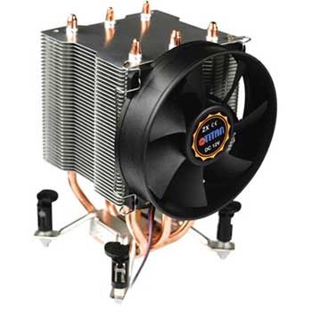 Titan TTC-Nk34TZ/R/V2 Copper base with aluminum fins for Intel 1366 inc 92mm Low Noise fan