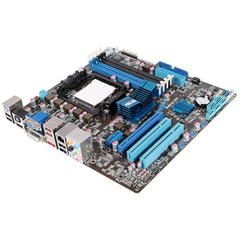 Asus M4A785D-M PRO, AMD 785G, AM3/2+/2, PCI-E (x16), DDR2 1200/1066/800, SATA 3Gb/s RAID, uATX, VGA