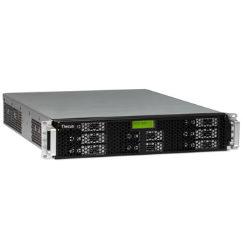 Thecus N8800SAS High Speed 8 Bay, Intel® Core 2 Duo, 2GB of DDR2, Dual DOM™ Design, iSCSI Support