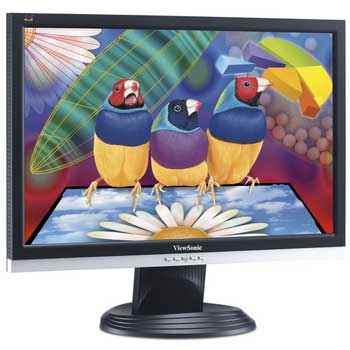 22" Viewsonic VA2226W, Widescreen Monitor, 5 ms, DVI-D/VGA, 1680x1050, 2000:1