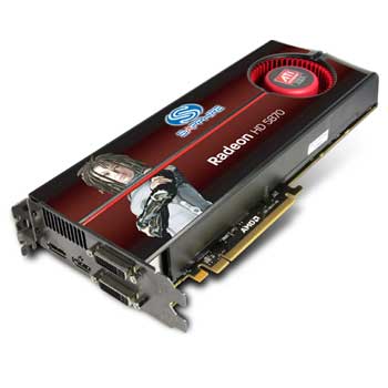 1GB Sapphire HD 5870, PCI-E 2.0, 4800MHz GDDR5, GPU 850MHz, DP/ 2x DVI/ HDMI + Dirt2