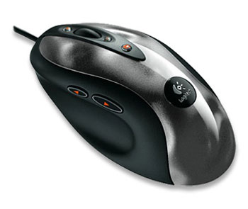 Logitech MX518 Gaming Grade Optical Mouse, 1600dpi,  PS2/USB 1.1/2.0, 7  Buttons, Black