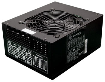 750W Silverstone ST75F Modular, SLi Quad +12V rail, 6X PCI-E, ATX 12V 2.2 & EPS12V, 80%+ Eff, Silent