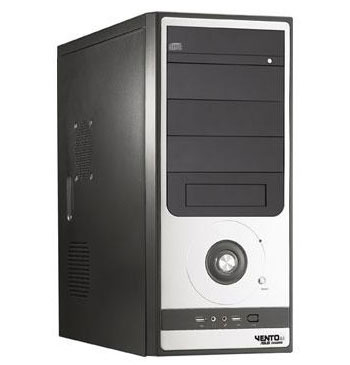Asus TA-881 Black/Silver Midi Tower Case w/o PSU