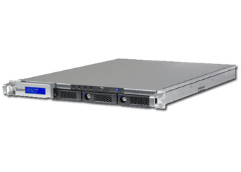 Thecus 1U4500 Redundant PSU 4 Bay SATA/II + eATA 1U NAS Ultra High Performance Server w/o HDD   