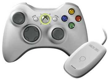 Xbox 360 Wireless Gamepad & Xbox 360 Crossfire (Converts wireless pad for use on PC)