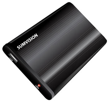 Sumvision 2.5" USB2.0 (E844) Enclosure-Black For IDE Hard Disk Drive