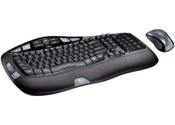 Logitech Cordless Desktop® Wave™ Cordless Keyboard & Mouse