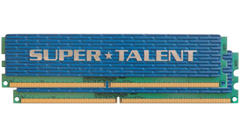 4GB (2x2GB) Super Talent Twin DDR2 PC2-6400 (800MHz), 240 Pins, Non-ECC Unbuffered, CAS 5-5-5-15