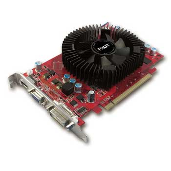 512MB Palit/XpertVision 9600 GT, PCI-E 2.0(x16), Mem 1800 MHz, GDDR3, GPU 650 MHz, 64 Cores