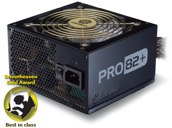 385W Enermax PRO82+ EPR385AWT - Single PCI-E Rail, ATX12v 2.3 , 88% Eff, AirGuard, SafeGuard