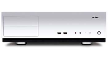 Antec NSK2480-UK V2 Desktop Media Centre Case for uATX with 380W Earthwatts 80%+ Eff PSU  