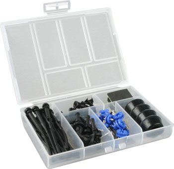 Sharkoon Silencer Kit (Bumper Package of Anti-Noise/Vibration parts for your PC components) 
