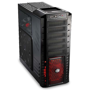 Coolermaster HAF 932 Black, High Air Flow Tower Case w/o PSU (New Version)