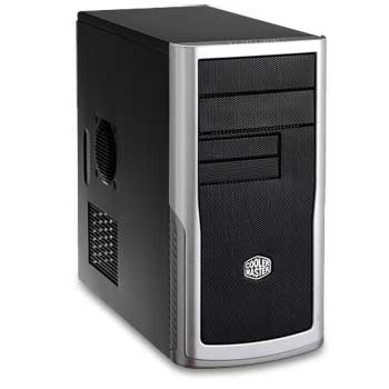 Coolermaster Elite 340 MicroATX Case with Coolermaster 460W PFC PSU Fitted      