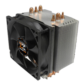 Xigmatek Nepartak S983 (H.D.T.) 92mm Anti-vibration PWM Fan 3x Heat-pipe LGA775/K8/AM2 Cooler