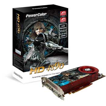 1GB Power Color HD 4890, PCI-E 2.0 (x16), Mem 3900MHz, GDDR5, GPU 850MHz, 2x DL DVI-I/HDTV