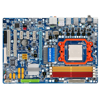Gigabyte MA770-UD3, AMD 770, Sok AM3/AM2, PCI-E 2.0(x16), DDR2 1066/1333(OC), SATA 3Gb/s, RAID, ATX