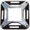 Swiftech Apogee GTZ 1366 CPU backplate Adaptor Kit (converts the GTZ to I7 Socket)