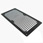 SCAN Stripes 240mm Satin Black Radiator Grill (15mm Spacing)