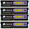 16GB (4x4GB) Corsair XMS2, DDR2 PC2-6400 (800), 240 Pins, Non-ECC Unbuffered, CAS 6-6-6-18