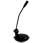 Sweex HM002B Black 3.5mm Desk Stand Microphone - Attach to your Monitor or Desk Stand