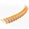 PrimoChill Anti-Kink Coils 3/4"" - UV Orange