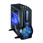 Xclio A380Plus-36 Tower Black+Window & 25cm Front & 36cm Side Super Cooling Fans Screwless w/o PSU 
