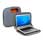 Belkin PocketTop, Laptop Case in Steel with Burnt Orange, for upto 15.4" Laptops