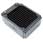 XSPC RX120 Radiator - Black (G1/4" Threaded Ports) (Nearly twice the thickness of the RS series)