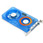 Dynatron Azenx BLITZTORM BT-SC70BBL 1200~4000rpm PCI Slot red LED DualCooler inc 180° rotating fan