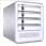 Icy Dock MB561US-4S-1 4xBay 3.5" SATA to eSATA (Port Multiplier) USB Aluminum HDD Enclo. for Mac/PC