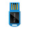 8GB Super Talent Pico Mini-B USB2.0 Flash Drive (Blue) STU8GMBB