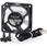 Fractal Design 60mm 3000 RPM Silent Series Cooling Fan inc Rubber Fan Mounts