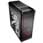 Lian Li PC-P50R Armorsuit, Black, Aluminum Gaming Case, Red Interior, w/o PSU