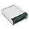 Icy Box IB-138SK-B-II Lockable Alu Mobile Rack Black +Blue LED, SATA II to SATA II interface inc Fan