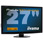 27" Iiyama PLE2710HDSD-B1 Black LCD Monitor, 1920x1080, 1000:1, 400 cd/m², 2 ms, Speakers, VESA