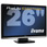 26" Iiyama PLE2607WSD Black LCD Monitor, 1920x1200, 1000:1, 300 cd/m², 2 ms, Speakers, VESA