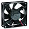 80mm Panaflo FBA08A12L Black Hydro Wave Fluid Dynamic Bearing Fan Ultra Low Noise DC Brushless 2Pin