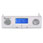 SilverStone FP52S (Silver) Thermal/Fan Controller with sapphire neon LCD Display