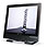 17" AG Neovo E-17 Black LCD, 1280x1024, 12 ms, 260 cd/m², 450:1, Speakers, VESA