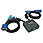 Edimax EK-PA2C 2 Port PS2 KVM+Auto Switch Compact Size ( 2 Cables included)