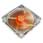 80mm Akasa Amber Case Fan, 3 Pin, 2 Ball Bearing, Ultra Quiet and Long Life