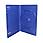 100pcs DVD Single Media Case *Blue* (Holds One DVD/CD)