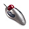 Logitech Marble Optical Mouse, 800dpi,  PS2/USB 1.1/2.0, 2  Buttons, Silver