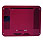 Hoojum Cubit 5 Front Plate2 in Red with an extra audio port see details for compatibility